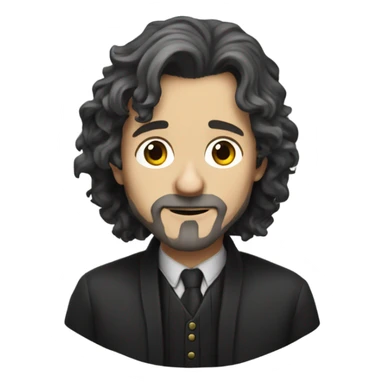 Sirius black sticker