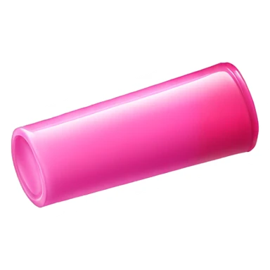 Pink tube of lipgloss  sticker