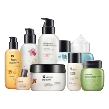 korean skin care sticker