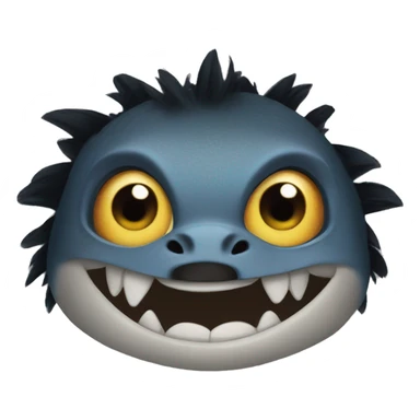 Krokmou from "how to train your dragon" sticker