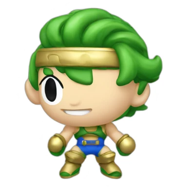Wonderboy from sega sticker