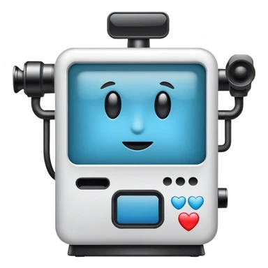 a photo booth machine sticker