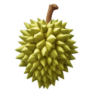 Durian fruit sticker
