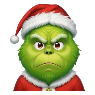 Grinch sticker