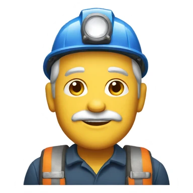 53 year old white coal miner sticker