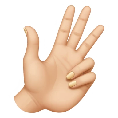 pointing to the neck emoji sticker