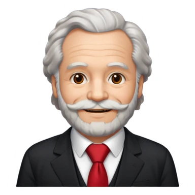 cute karl marx sticker