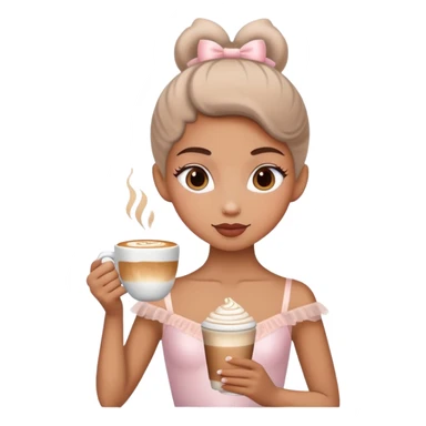 ballerina cappuccino  sticker