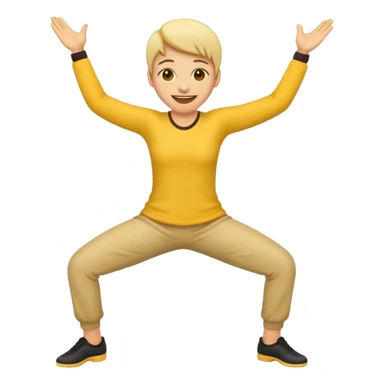 Emoji twerking sticker