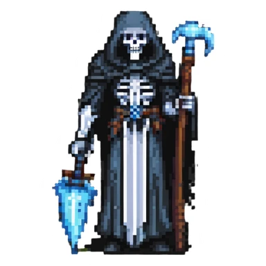 grim reaper harvesting souls sticker