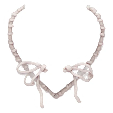 light pink heart with laces  sticker