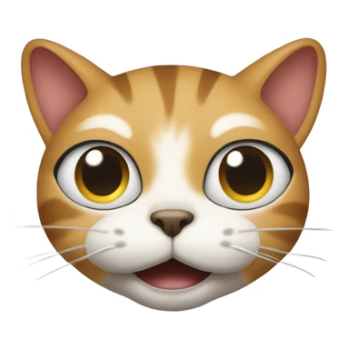 Cat with his brain loading up like a computer that takes super long sticker