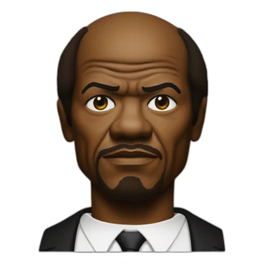 pulp fiction, samuel jackson sticker