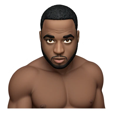 male looking at viewer sticker