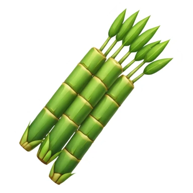 Sugar cane emoji sticker