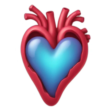 Real Heart  sticker