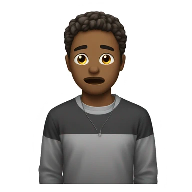 20 year old man crying  sticker