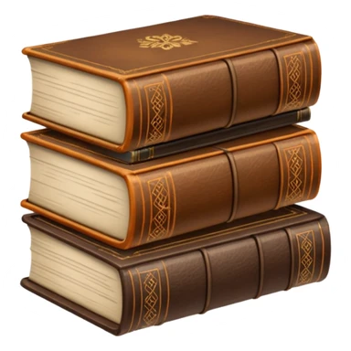 Vintage Book Stack sticker