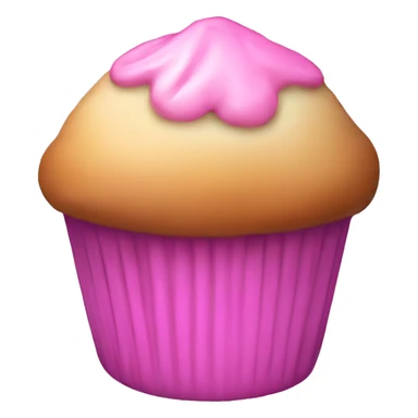 vanilla muffin pink sticker