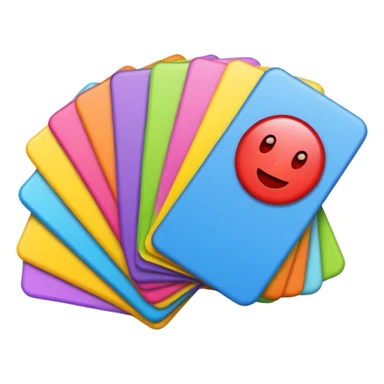 flashcards sticker