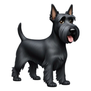 scottish-terrier-dog-walking sticker