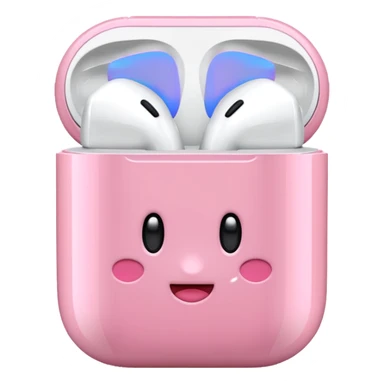 Kirby Airpods sticker