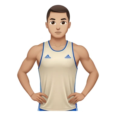 vova adidas athlete sticker
