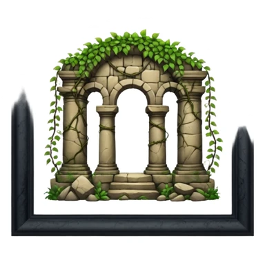 ORACLE RUINS sticker