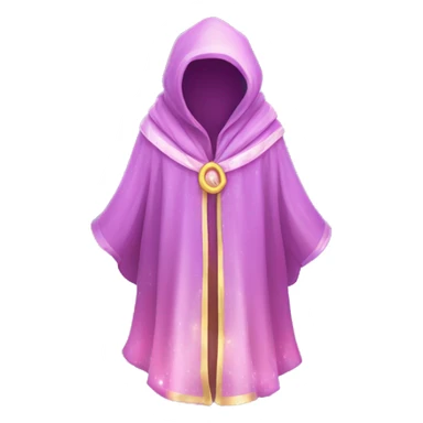 empty crystal magical robes sticker
