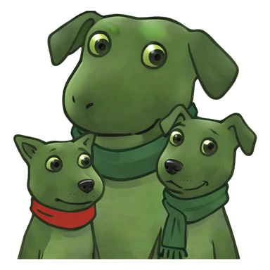 Dog loving sister  sticker