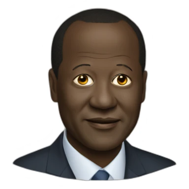 alassane ouattara sticker