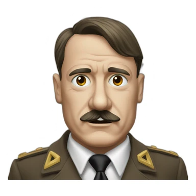 Hitler devant la tour Eiffel sticker