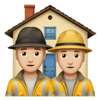 two guys trespassing their house sticker