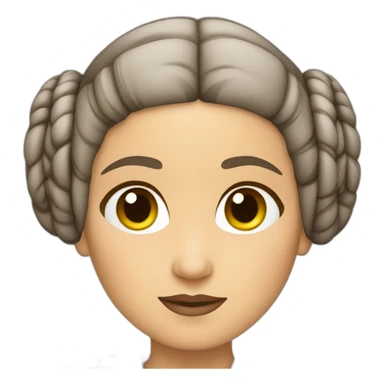princess leia sticker