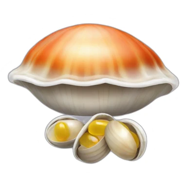 CLAMS eating capsules sticker