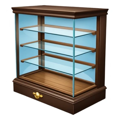 jewelry display case at Walmart sticker
