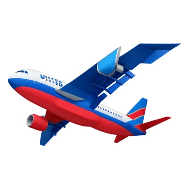 united airlines logo design sticker