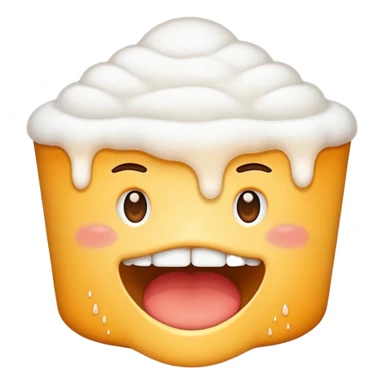 frothing at the mouth sticker