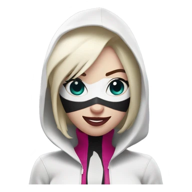 Spider-Gwen pose sticker