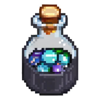 Potion bottle sticker