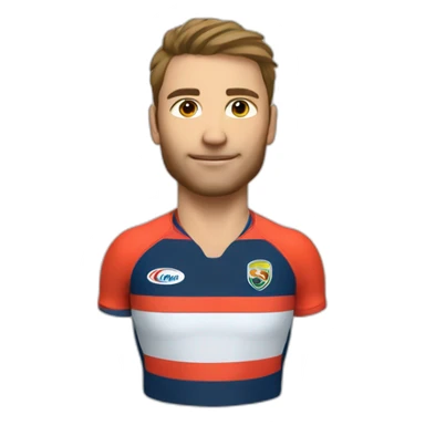 Maillot Lou rugby 2067 sticker