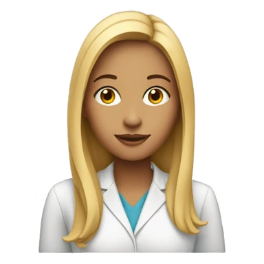 young woman that study used mac sticker