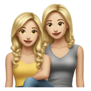 2 meilleures amies sticker