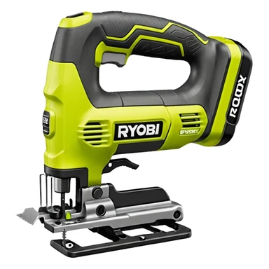 RYOBI ONE+ HP 18V Brushless Cordless Jig Saw (Tool Only) ems sticker