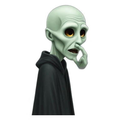 voldemort sending a kiss sticker