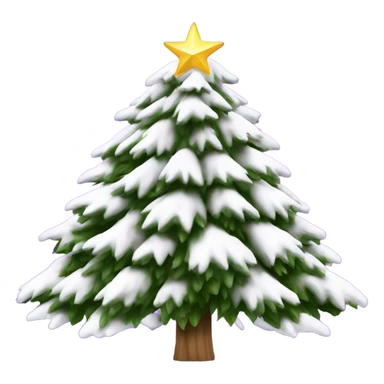 real white christmas tree isolated top bow purple sticker