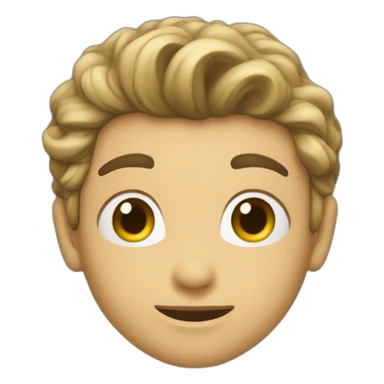 Super-Hero kiss boy sticker