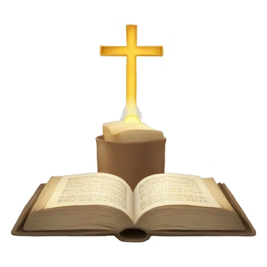 CREATE AN IMAGE OF AN OPENING BIBLE sticker
