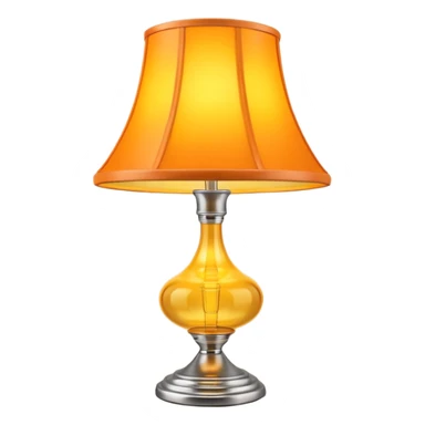 Realistic leg lamp shade from vintage movie "a christmas story", still life, 3d rending  sticker