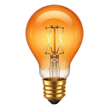Vintage Edison Light Bulb
 sticker